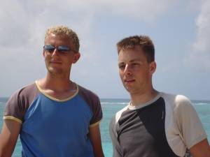 Wouter & Frank, Yucatan, april 2007